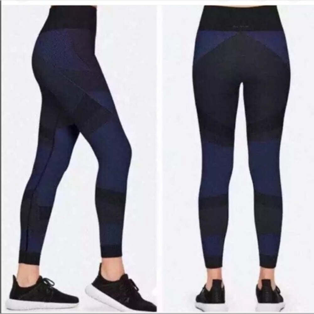 Alala Score Seamless Leggings‎ Workout Navy Black Size M